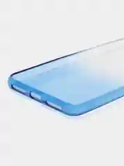 Голубой чехол на Xiaomi Redmi Note 6, силиконовый