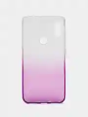 Фиолетовый чехол на Xiaomi Redmi Note 6, силиконовый