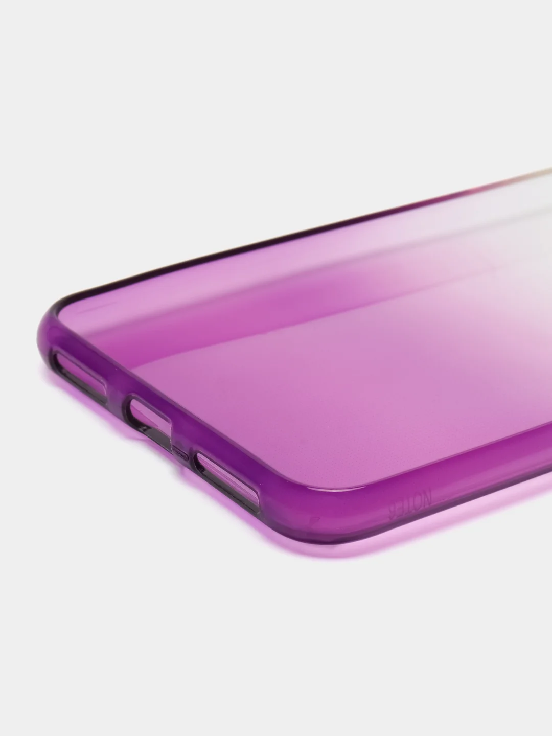 Фиолетовый чехол на Xiaomi Redmi Note 6, силиконовый