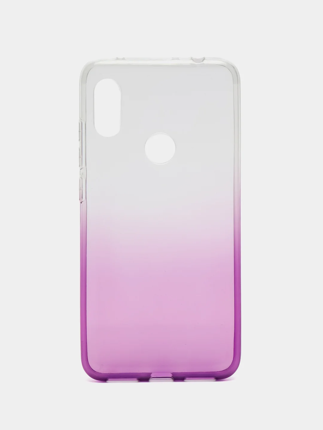 Фиолетовый чехол на Xiaomi Redmi Note 6, силиконовый