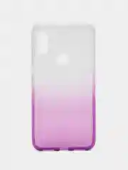 Фиолетовый чехол на Xiaomi Redmi Note 6, силиконовый