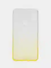 Желтый чехол на Xiaomi Redmi Note 6, силиконовый