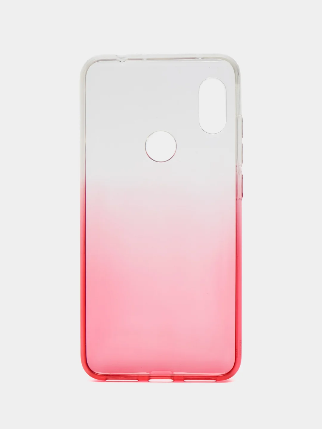 Желтый чехол на Xiaomi Redmi Note 6, силиконовый