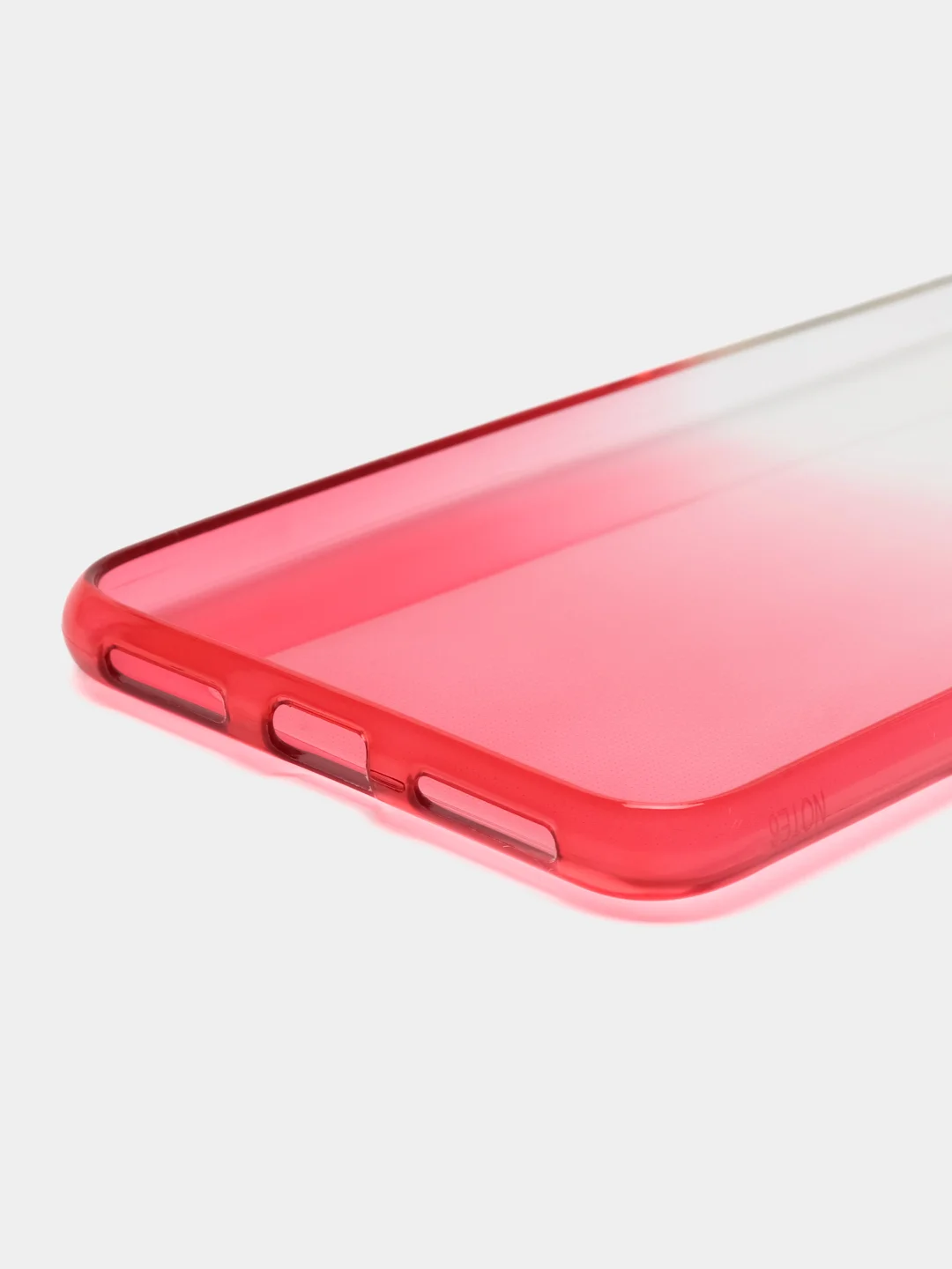 Желтый чехол на Xiaomi Redmi Note 6, силиконовый