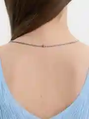 Серебряный цепочка на шею, на Новый Год "Coca Cola"