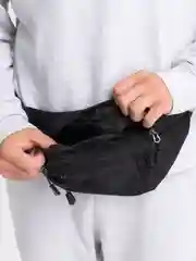 Черный сумка на пояс мужская и женская