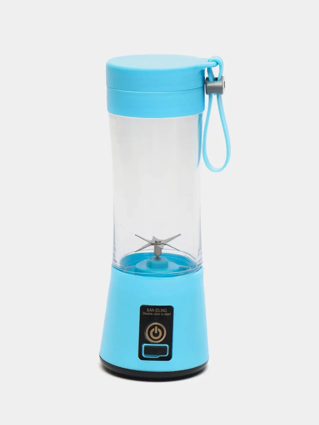 Голубой портативный беспроводной блендер Mini Juice USB, бутылка миксер для смузи, коктейлей, сока