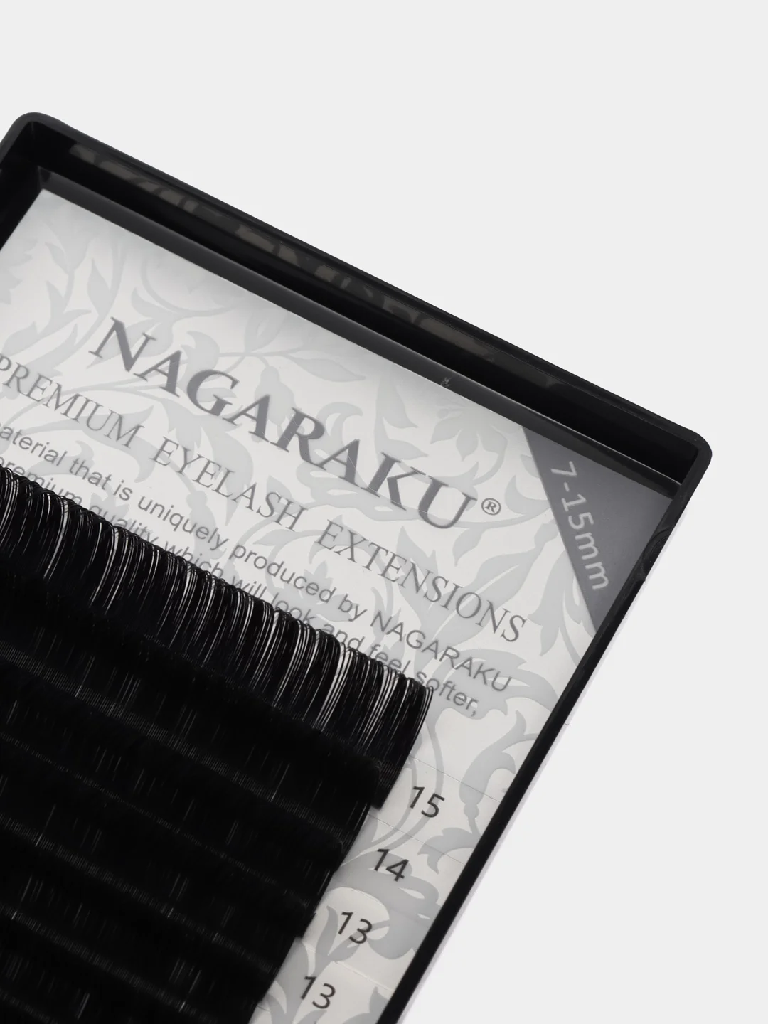 Ресницы для наращивания Nagaraku, микс 7-15 мм