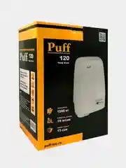 Электросушитель для рук Puff-120, белый, 1,2 кВт