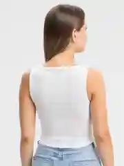 Молочный майка женская, в рубчик