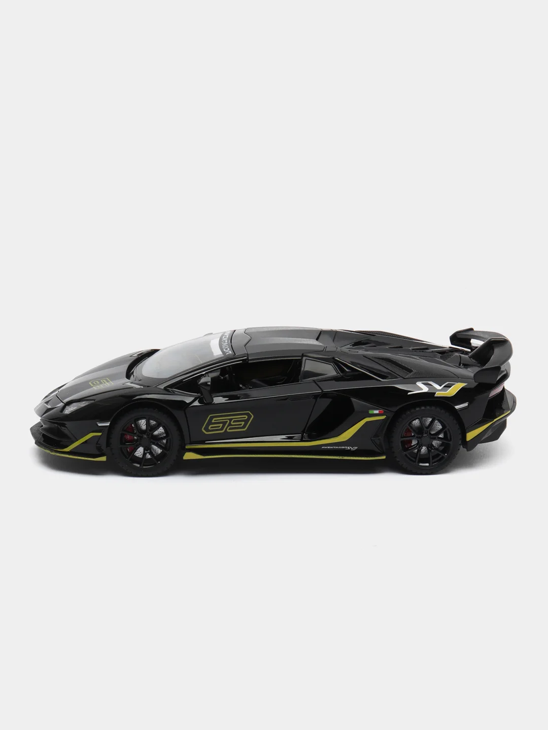 Черный машина металлическая Lamborghini DC24302
