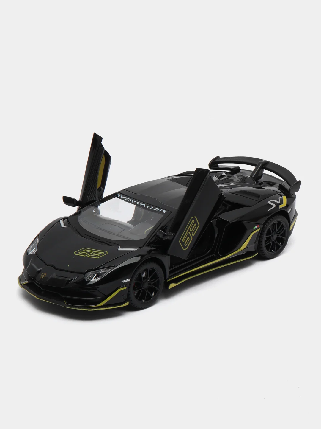 Черный машина металлическая Lamborghini DC24302