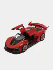 Красный машина металлическая McLaren 1:24 с дымом W96022