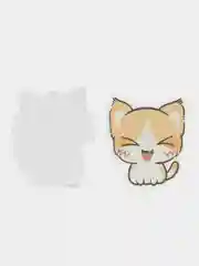 Коралловый набор наклеек с кошками, стикеры котики и лапки, детские, для девочек, 50 штук