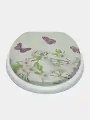 Фуксия сиденье для унитаза, крышка, стульчик, сидушка, накладка для туалета мягкое с рисунком