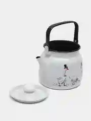 Молочный чайник наплитный эмалированный 3,5 литра
