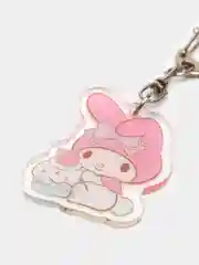 Конфетный брелок для ключей акриловый Куроми, My Melody, Hello Kitty, двусторонний, аниме брелок
