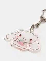 Белый брелок для ключей акриловый Куроми, My Melody, Hello Kitty, двусторонний, аниме брелок
