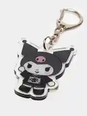 Синий меланж брелок для ключей акриловый Куроми, My Melody, Hello Kitty, двусторонний, аниме брелок