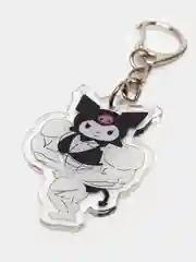 Тёмно-коричневый брелок для ключей акриловый Куроми, My Melody, Hello Kitty, двусторонний, аниме брелок