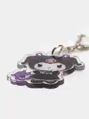 Хром брелок для ключей акриловый Куроми, My Melody, Hello Kitty, двусторонний, аниме брелок