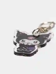 Тёмно-бирюзовый брелок для ключей акриловый Куроми, My Melody, Hello Kitty, двусторонний, аниме брелок
