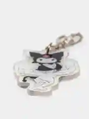 Тёмно-коричневый брелок для ключей акриловый Куроми, My Melody, Hello Kitty, двусторонний, аниме брелок