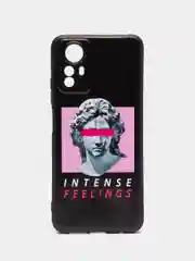 Золотой чехол для Xiaomi Redmi Note 12S, с принтом, с рисунком (Сяоми Редми Нот 12С)