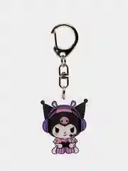 Брелок для ключей акриловый Куроми, My Melody, Hello Kitty, двусторонний, аниме брелок