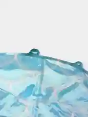Шар фольгированный Хвост русалки, голография 30"
