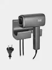 Фен для волос Puff 1601Gr, серый матовый, 1,6 кВт