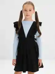Черный сарафан школьный, для девочки