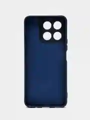 Синий чехол силиконовый для Huawei Honor X8a (Хуавей Хонор Х8а) Silicone Cover