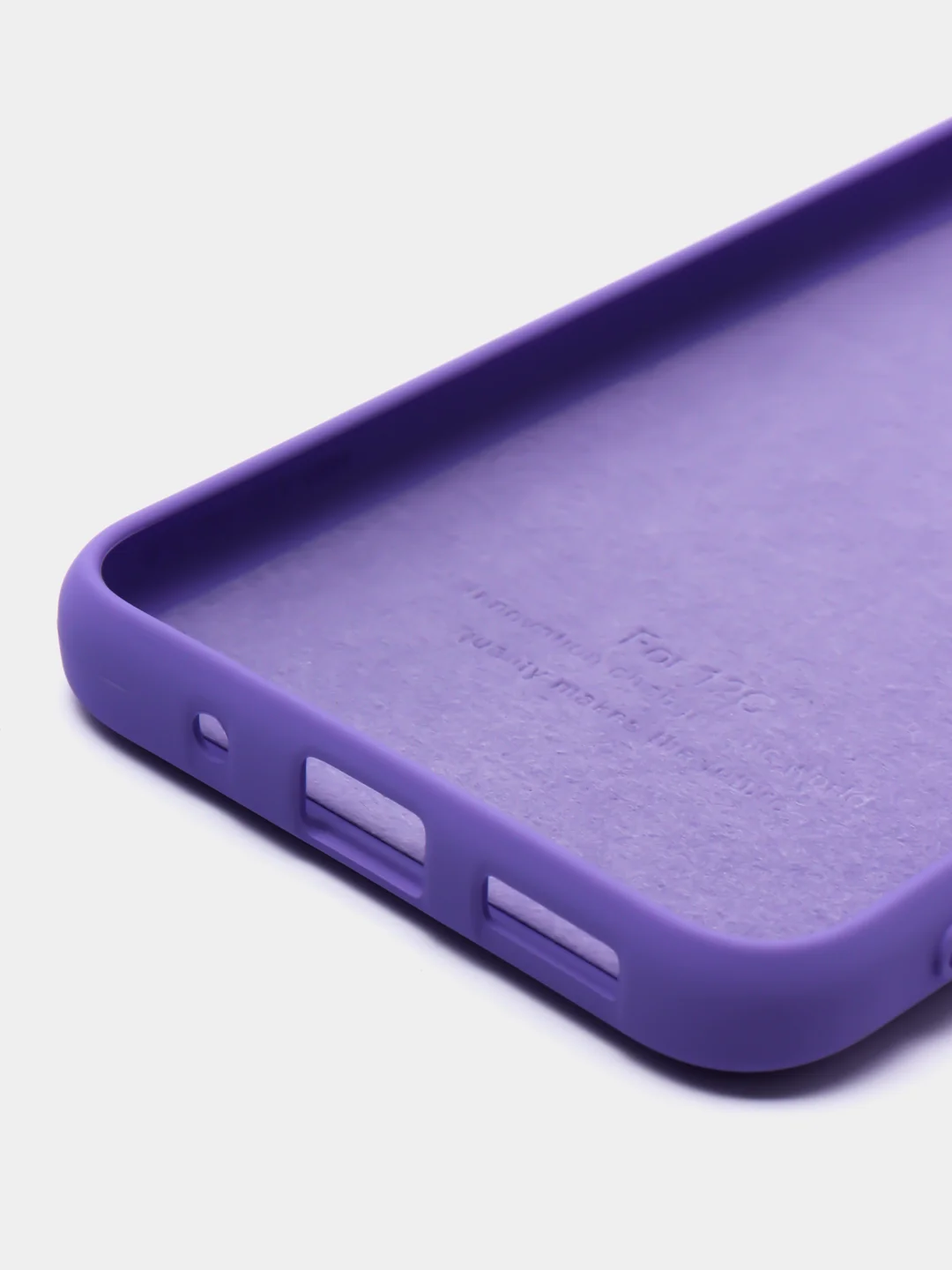 Лавандовый чехол силиконовый для Xiaomi Redmi 12C, Сяоми Редми 12С Silicone Cover
