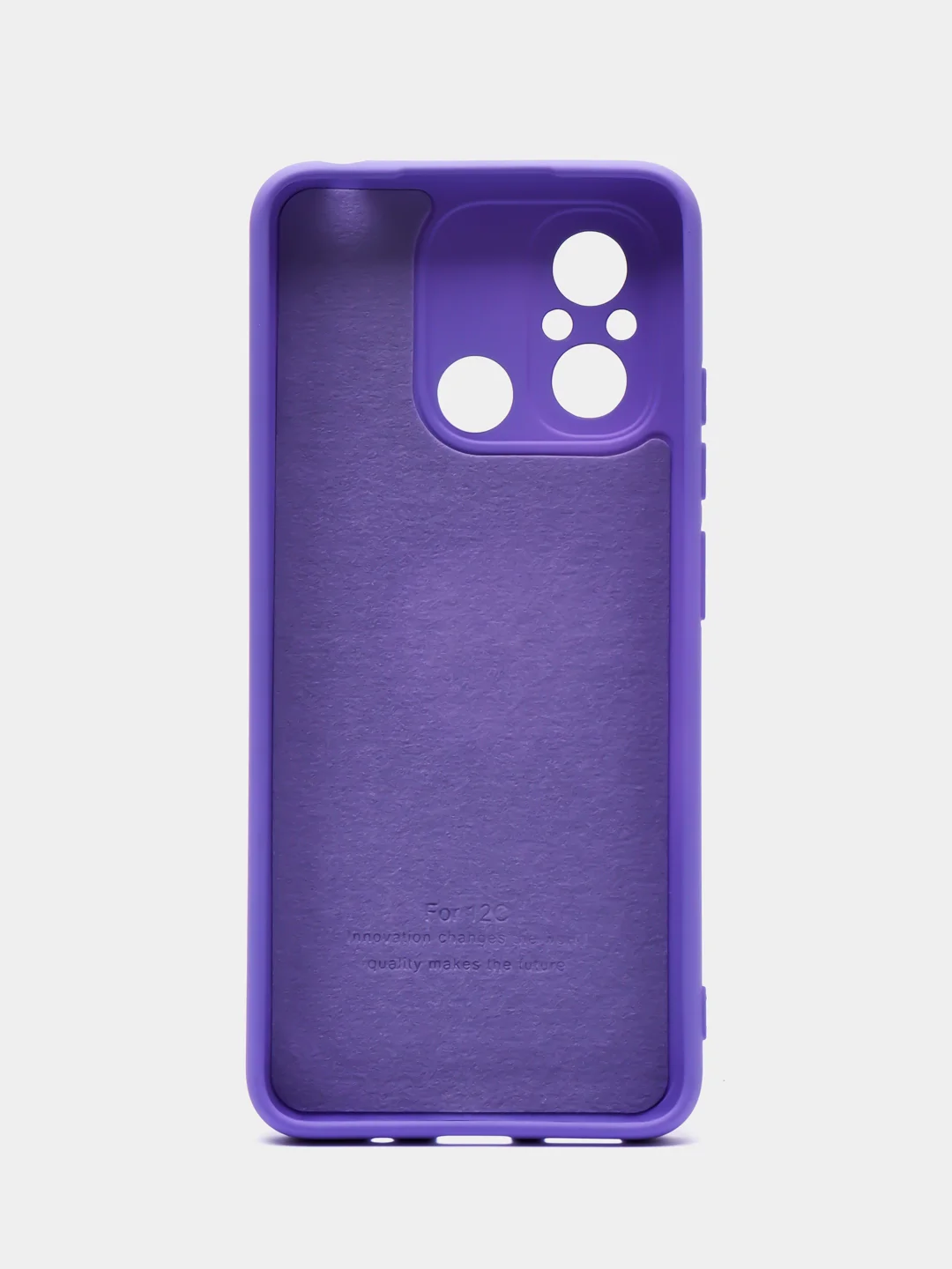 Лавандовый чехол силиконовый для Xiaomi Redmi 12C, Сяоми Редми 12С Silicone Cover
