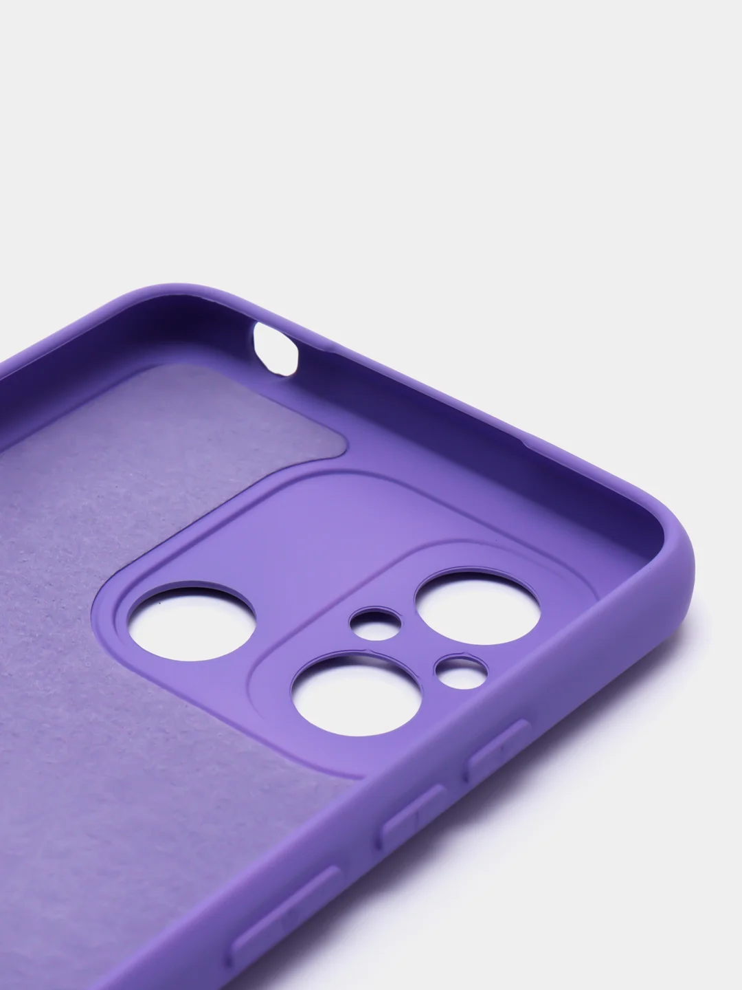 Лавандовый чехол силиконовый для Xiaomi Redmi 12C, Сяоми Редми 12С Silicone Cover