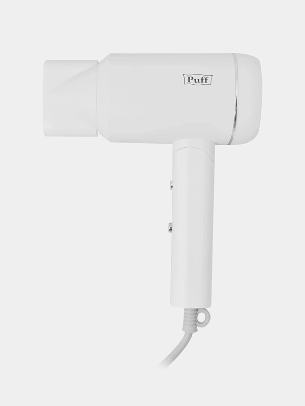 Фен для волос Puff 1801, черный, 1,8 кВт