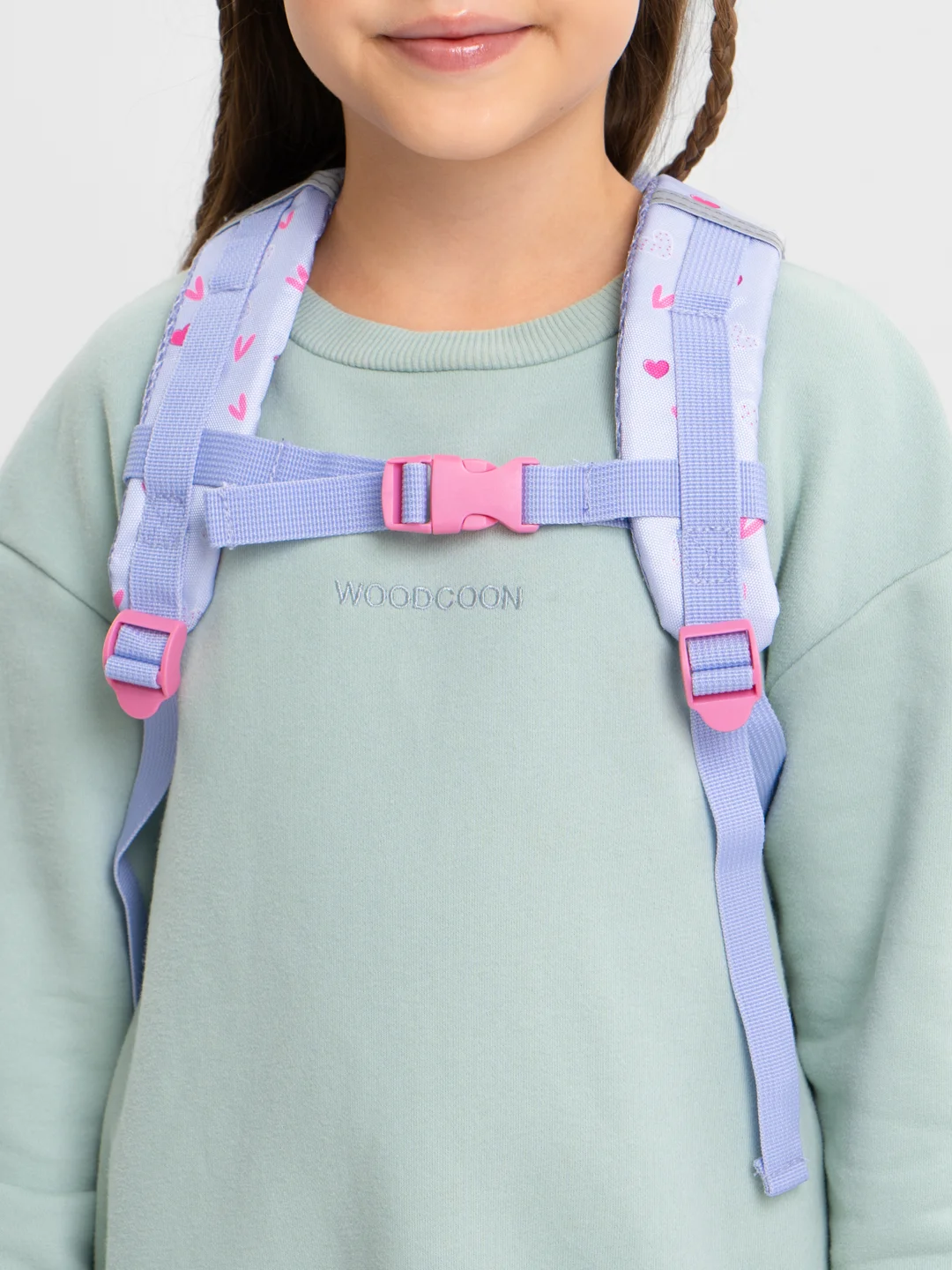 Рюкзак детский маленький дошкольный Brauberg Kids 1 отделение, Darling bunny 271390