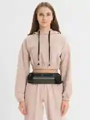 Хаки поясная сумка для бега, спортивная