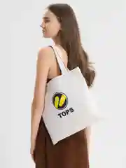 Сумка-шоппер хлопковая, пляжная сумка Tops