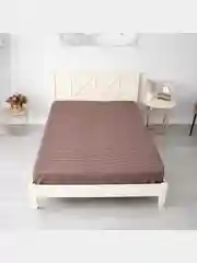 Коричневый комплект постельного белья Cotton Nights Sweet Dreams, хлопок
