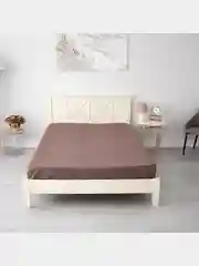 Коричневый комплект постельного белья Cotton Nights Sweet Dreams, хлопок