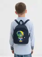 Синий рюкзак детский на мальчика и девочки
