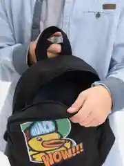 Черный рюкзак детский на мальчика и девочки