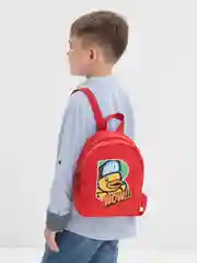 Красный рюкзак детский на мальчика и девочки