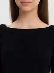 Черный джемпер женский