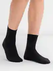 Черный носки мужские классические летние