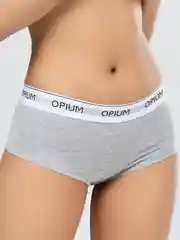 Серый меланж трусы женские шорты OPIUM