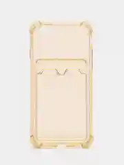 Бронзовый чехол для iPhone 6, с карманом для карт