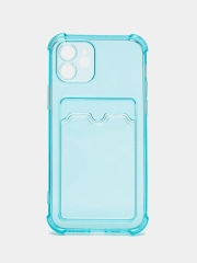 Чехол для iPhone 12, с карманом для карт